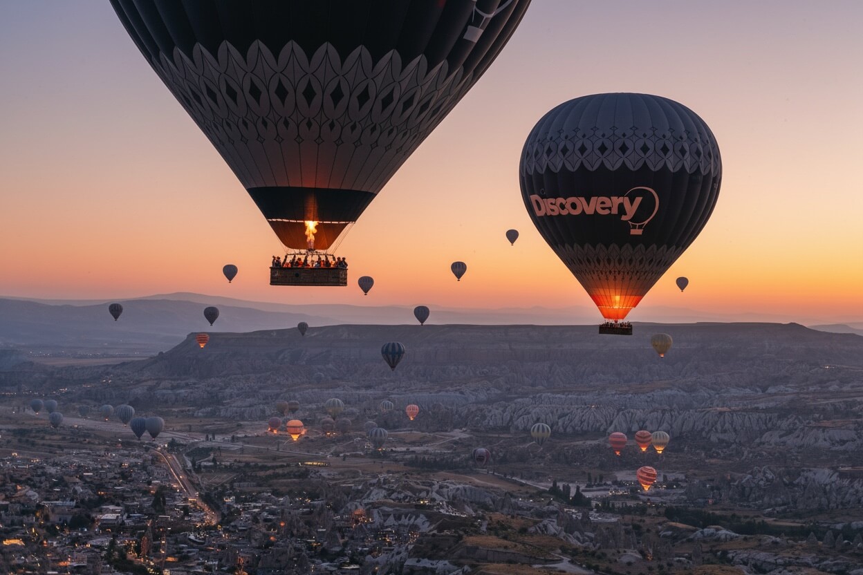 Volo all'Alba con Discovery Balloons